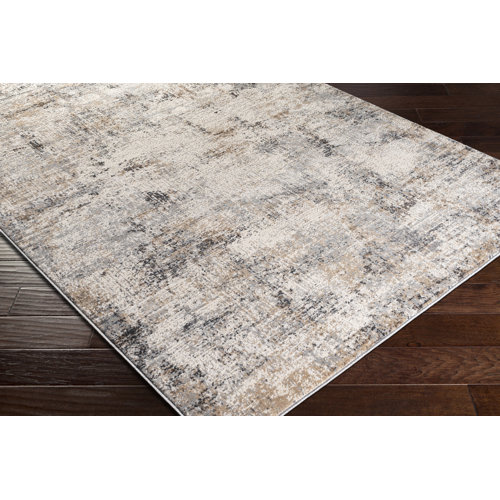 Steelside™ Romano Beige/Gray Rug & Reviews Wayfair